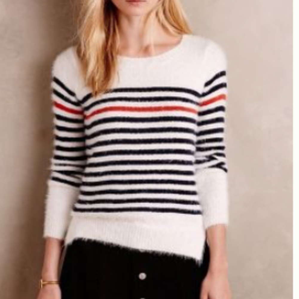 Ultra cozy Anthro striped sweater